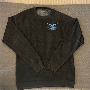 Men's Charcoal Crewneck Sweater